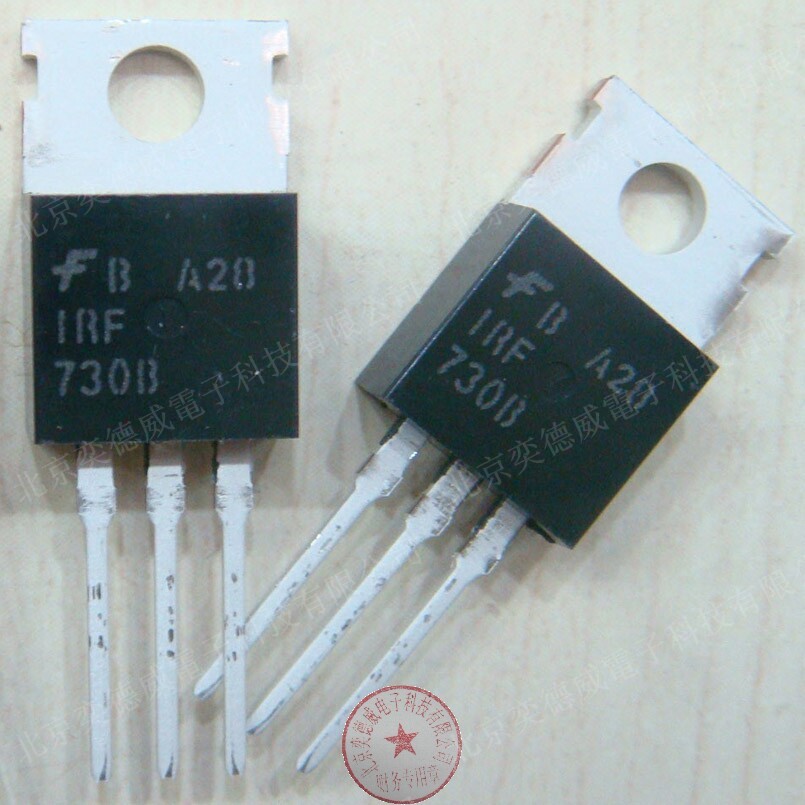Field effect MOS tube original import IRF730 IRF730B TO-220 400V 5 5A straight plug