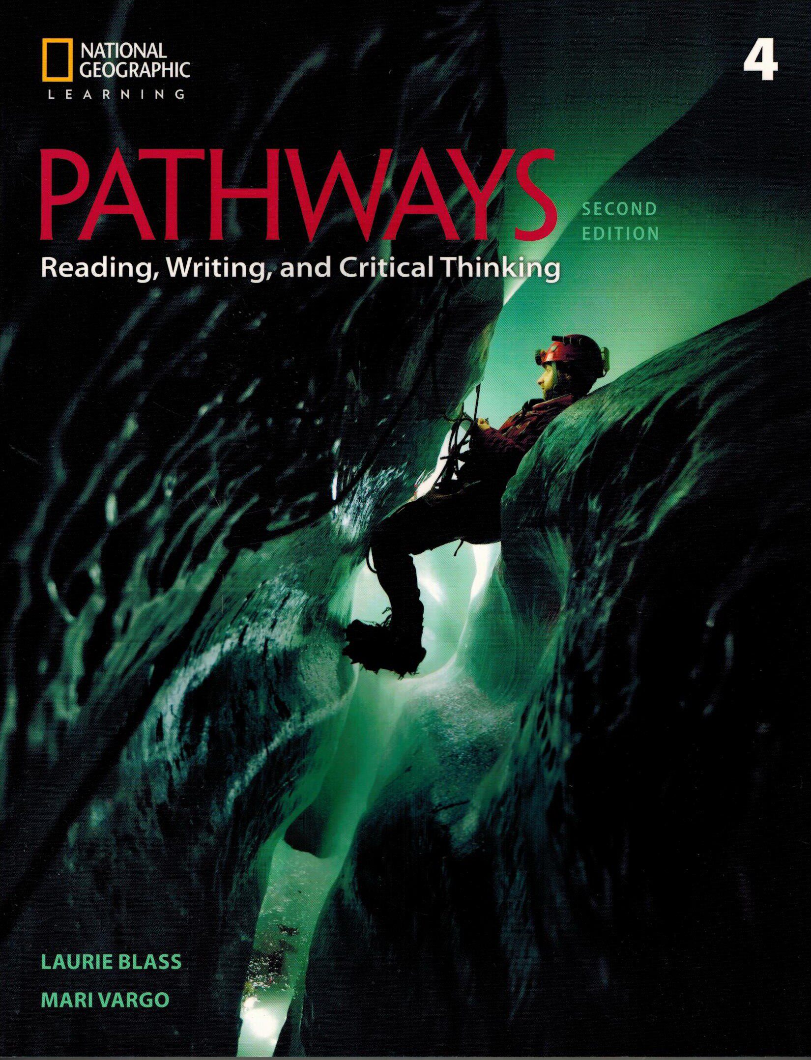 Beijing shipped second edition of Pathways 4 Reading wrifting National Geographic English teaching materials
