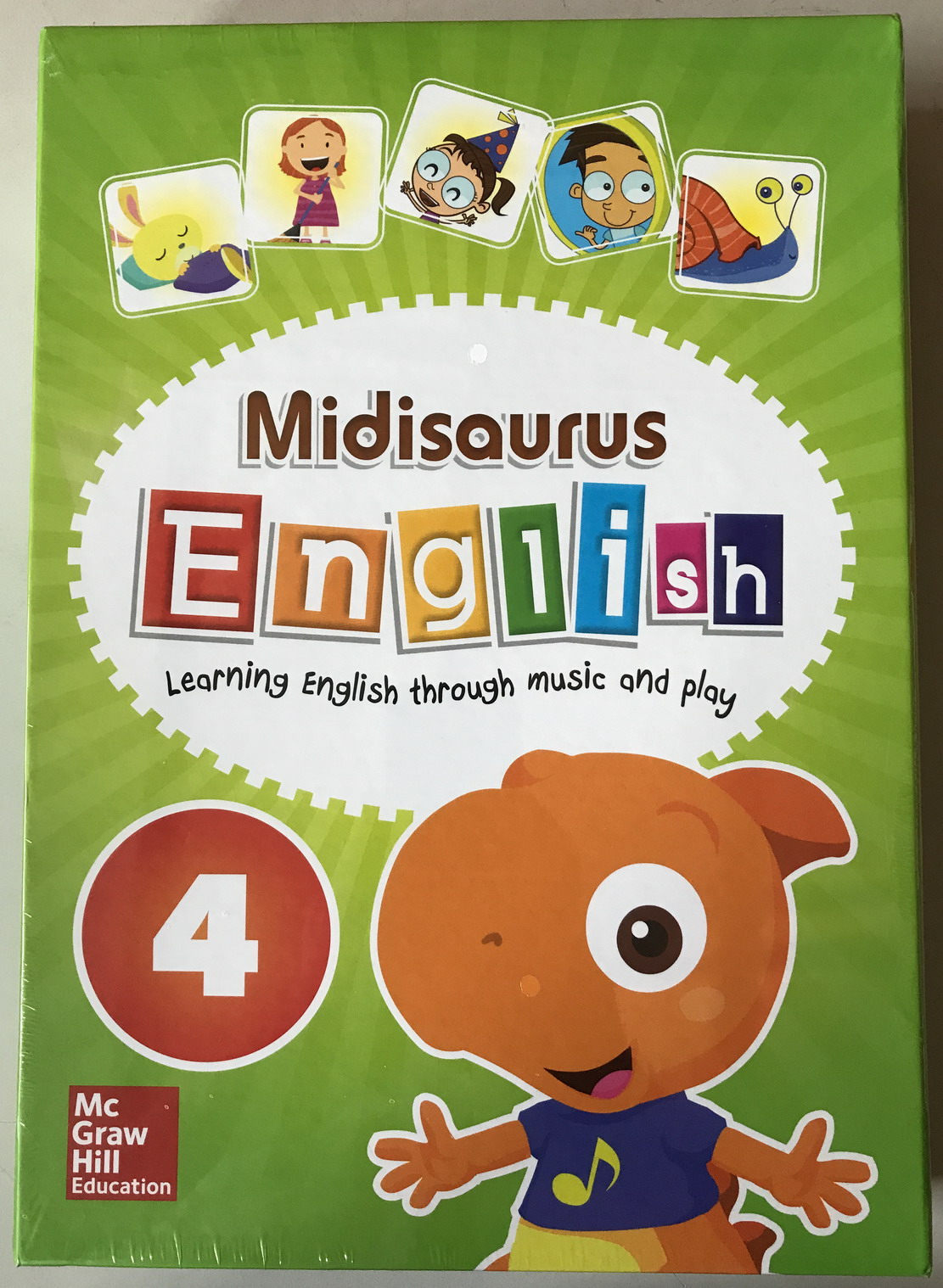 Midi English Book 4 Midisaurus English 4 Midi Toddler English