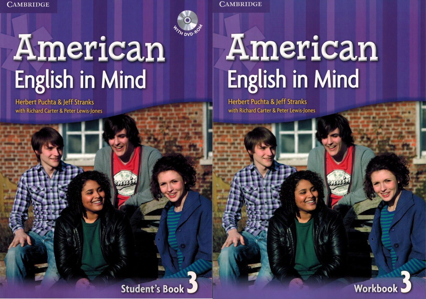 Shipped from Beijing Cambridge American English version American English in Mind 3 student book exercise book