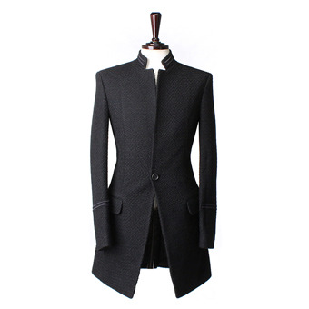 South Korean business men's clothing 2020 Winter style Inn style handsome men with personality men's single button large clothes