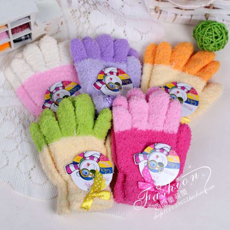 Gants pour enfants en velours - Ref 2147527 Image 8