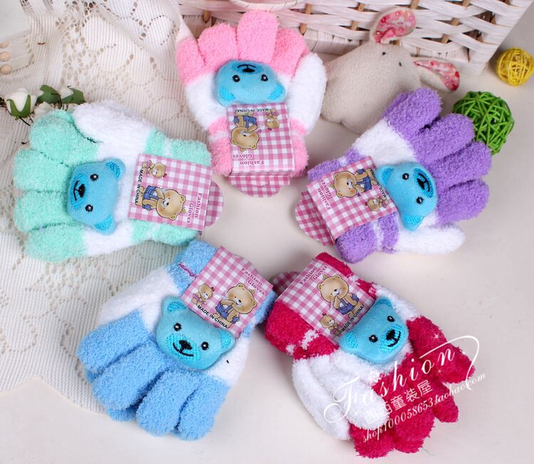 Gants pour enfants en velours - Ref 2147354 Image 6