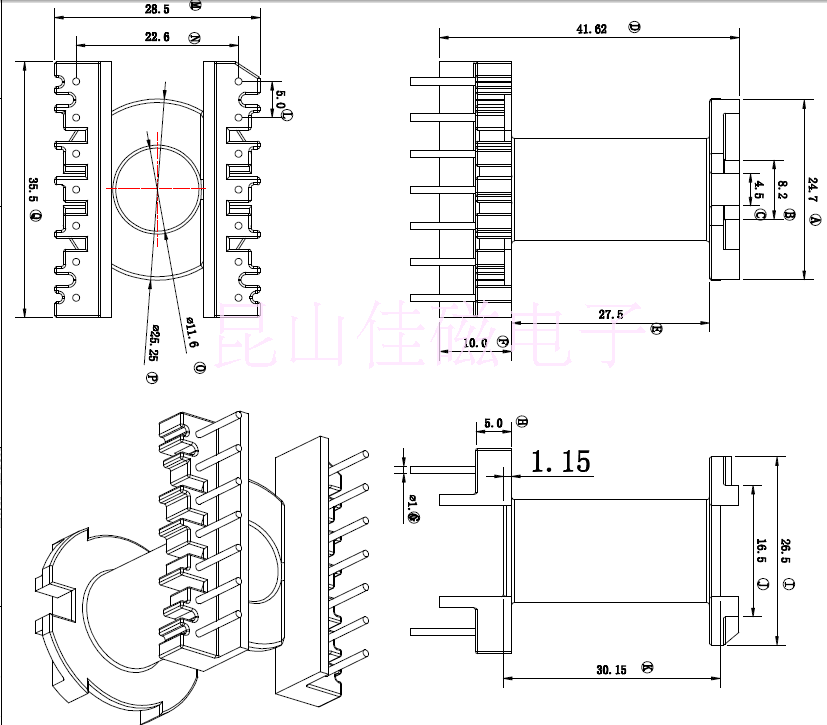 ec3542 vertical 7 7 7 electric wood skeletons