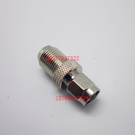 High frequency SMA head F SMA-KJ F-SMA F female (external screw inner hole) to SMA male (internal screw needle) adapter