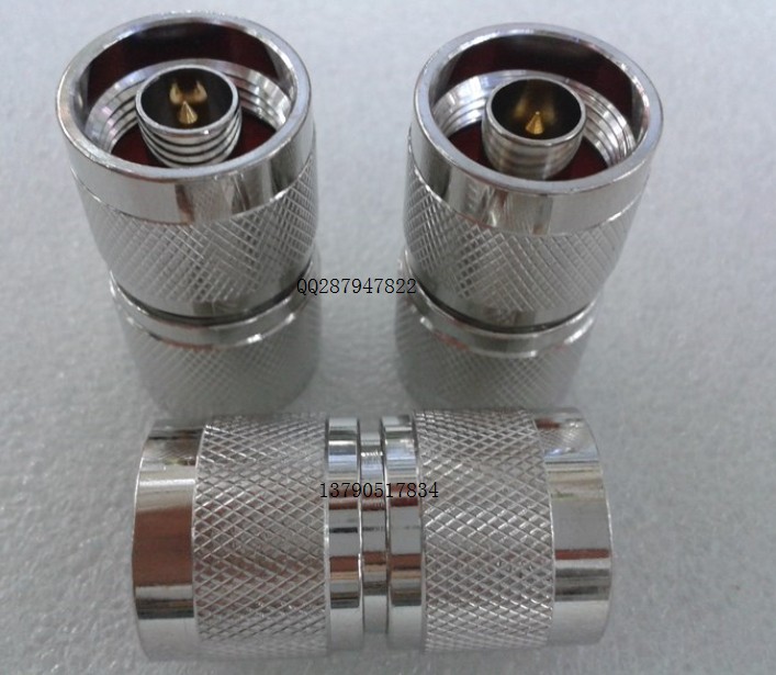 High frequency N male-N public N-JJ N male head straight through N male (inner screw inner needle) radio frequency converter high frequency connector