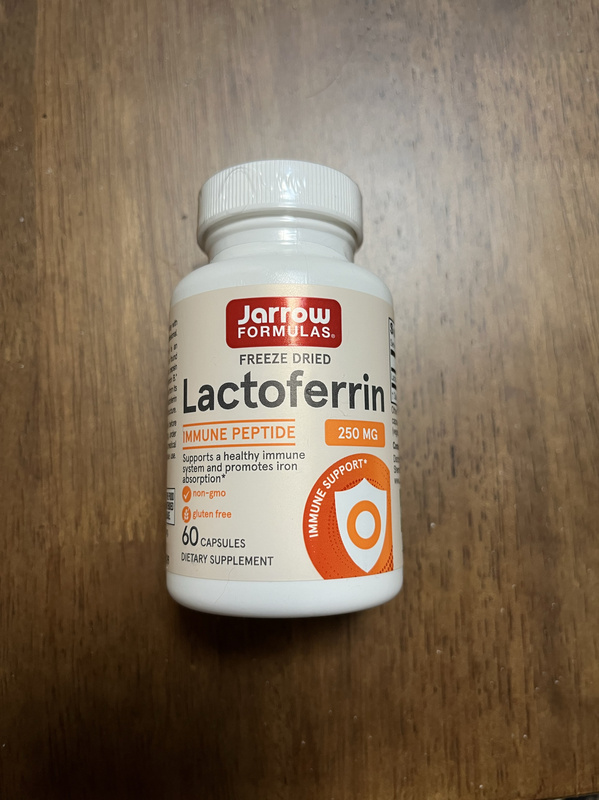 American Jarrow Lactoferrin Immunity Enhancement Original 60 Tablets 250Mg