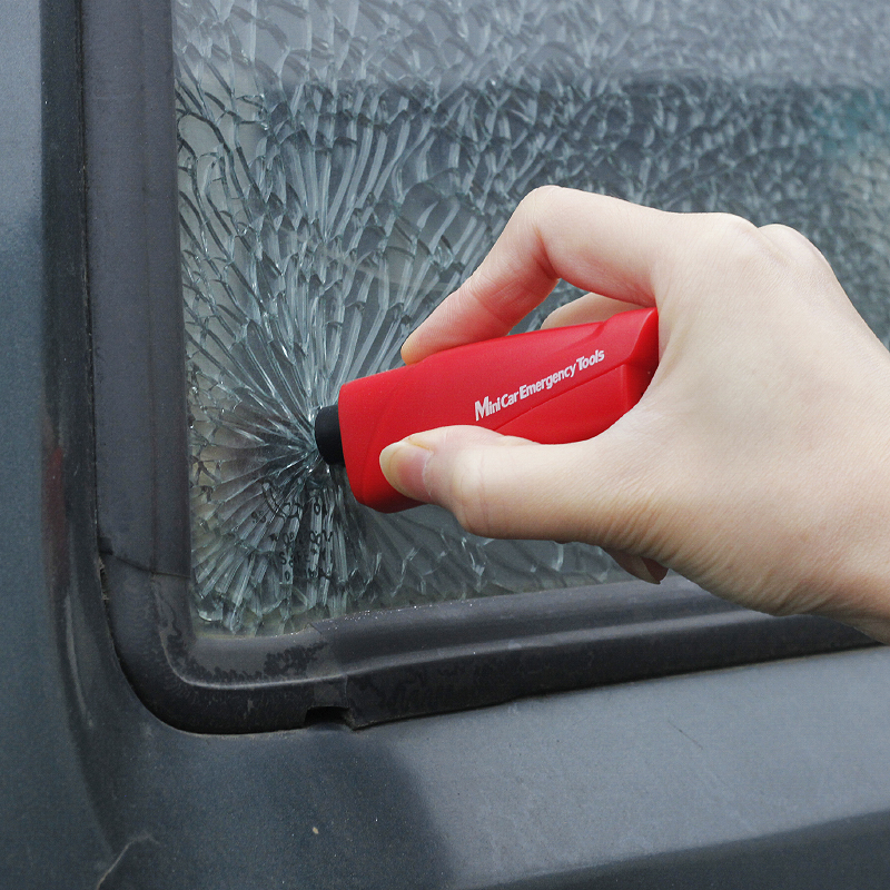 Car safety hammer car with firing pin one second glass smash broken window artifact multifunctional window breaker escape life-saving hammer