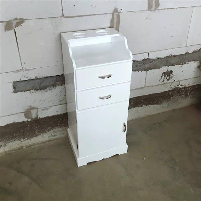 Minimalist modern Beauty hair Home Furniture Cabinet With Hairdryer Rack Cabinet Rationoscope Desk Shop Cabinet Hair Salon Tool Cabinet