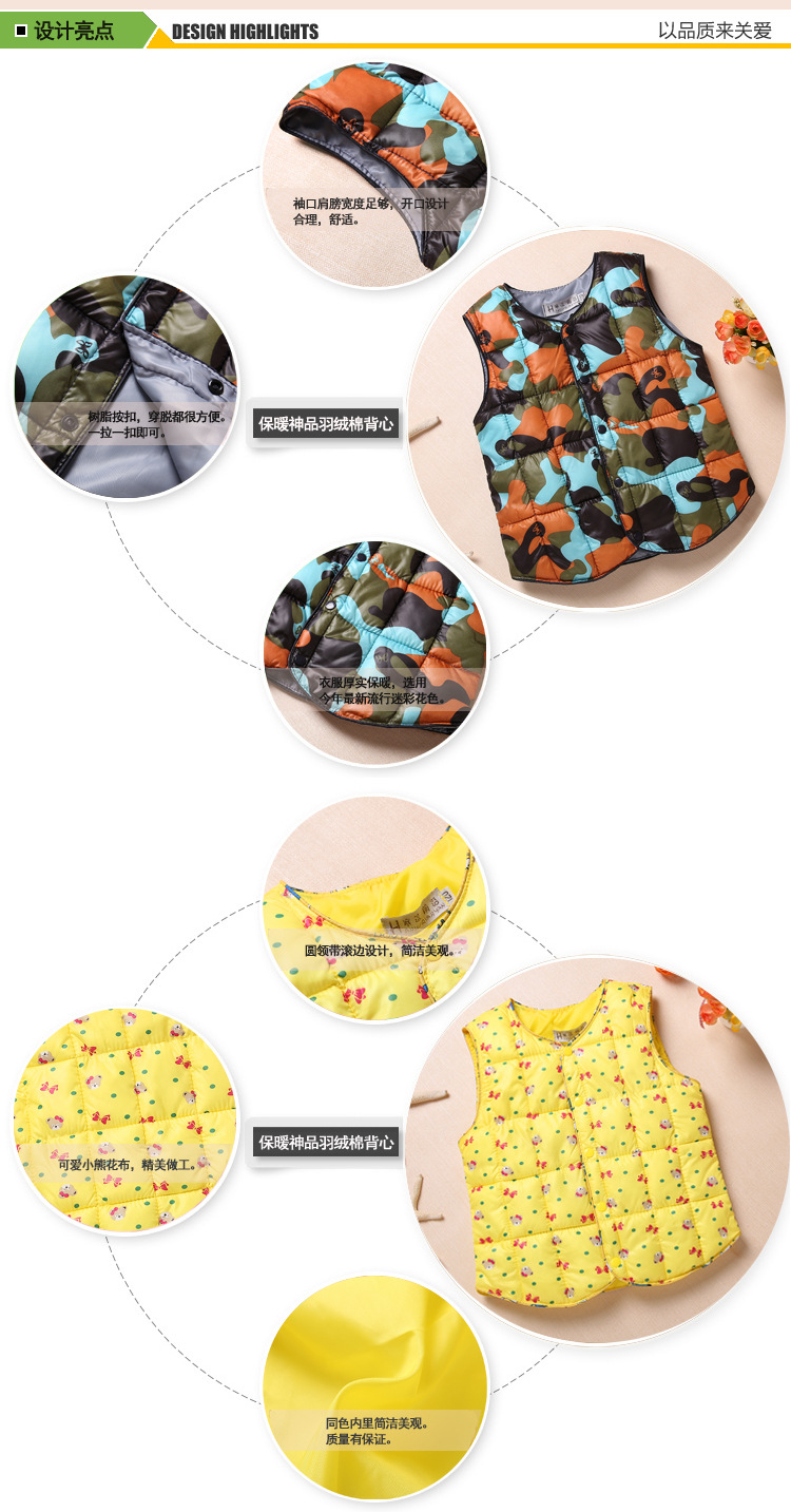 Gilet enfant en polyester - Ref 2068998 Image 8