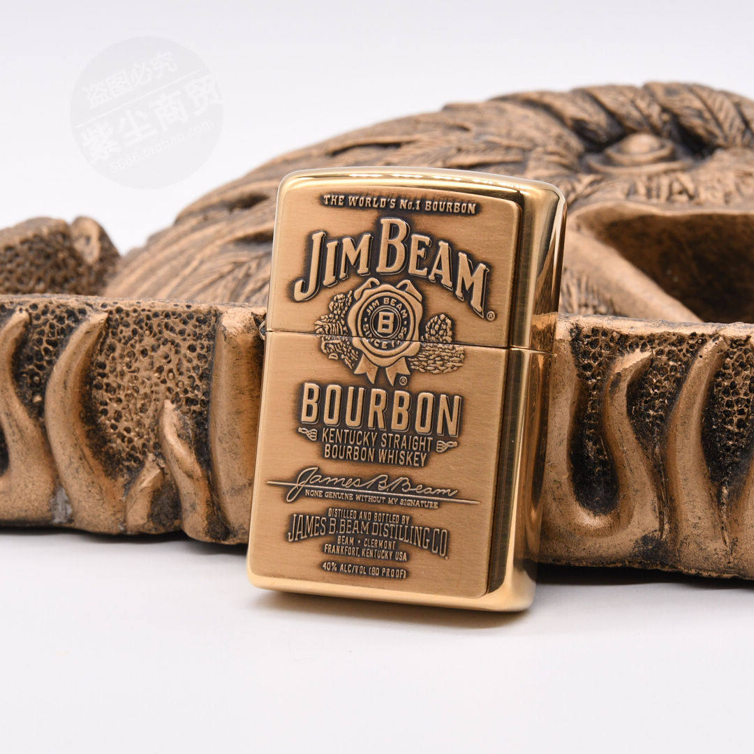 ZIPPO Sesame Oil Lighter Beauty version 2016 End of year old version pure copper with side wine logo 254BJB929