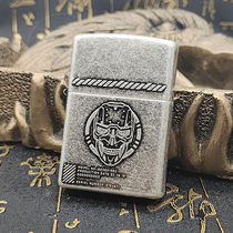 Treasure Lighter Original ZIPPO Genuine Terminator Cooperation Series Ancient Silver Etching Undead Elements Windproof