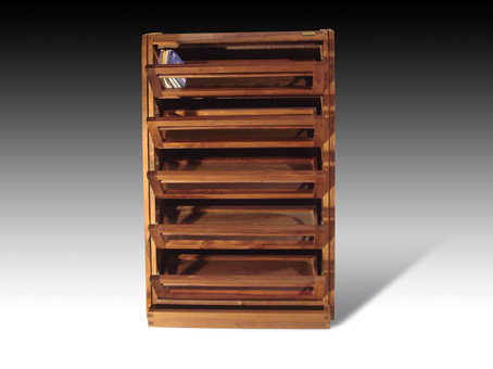 Acoustic Element RPG-280E Flip-Type Solid Wood CD Shelves CD Cabinet Record Holder DVD Shelf Disc