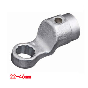 Taiwan interchangeable head plum torque wrench head 22-46mm torque torque cylindrical round head 22mm