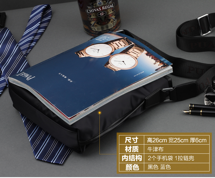 Túi nam Túi đeo vai cho nam Túi đeo chéo nhỏ Mùa hè Oxford Vải nylon Canvas Phong cách kinh doanh thông thường túi gucci nam