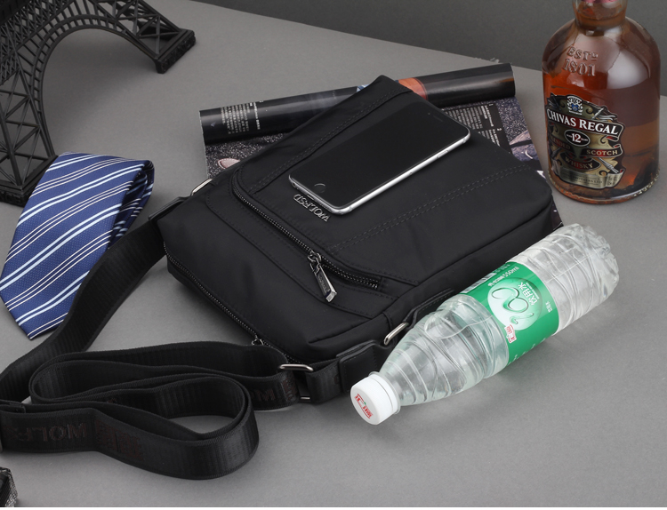 Túi xách nam Túi đeo vai cho nam Túi Messenger Túi vải Oxford nhỏ Oxford Sợi nylon Canvas Kinh doanh theo chiều dọc vascara túi xách