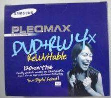 Table production Samsung DVD RW erasable write disc 4 speed monolithic thick boxed repeatable use erasable-Taobao