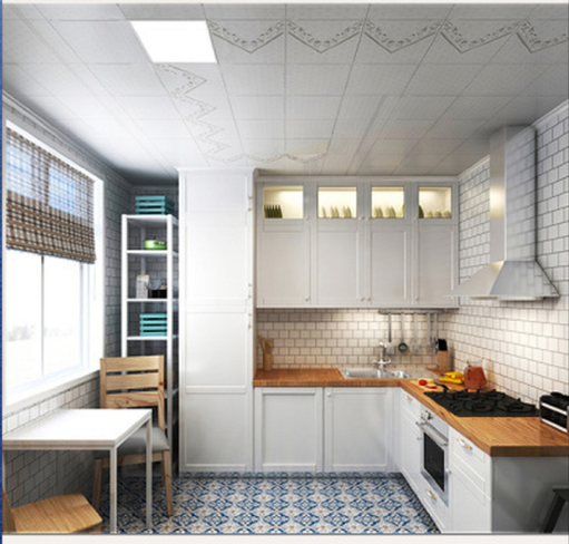 Op integrated ceiling liberal kitchen