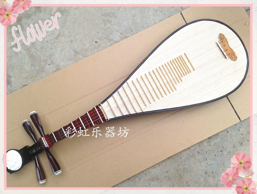 Pipa special mahogany pipa adult pipa free piano bag strings nail tape factory direct sales