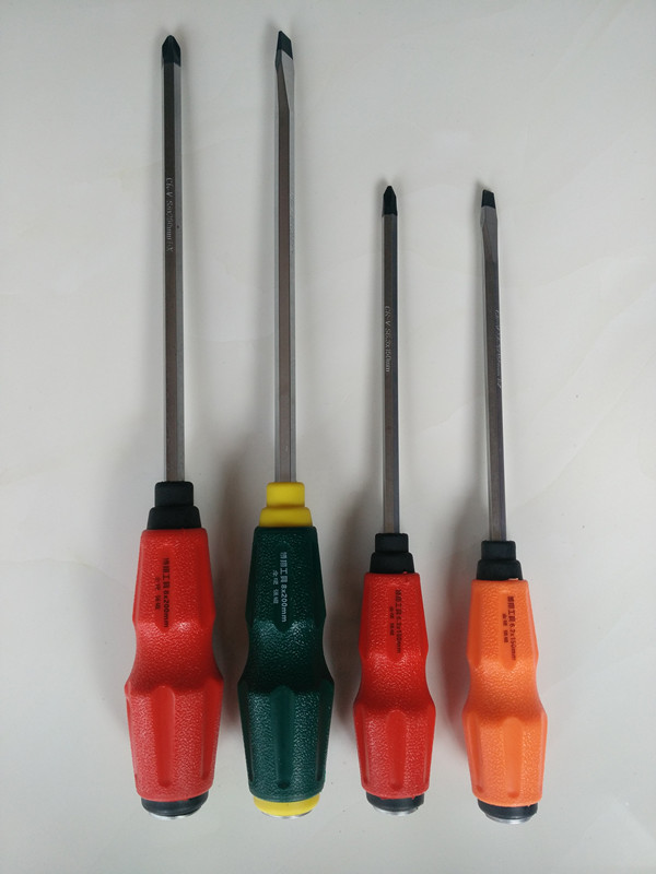 Boxiang Premium Screwdriver Wearing heart screwdriver 4 inch 6 inch 8 inch 10 inch 12 inch hexagonal type rod chrome vanadium steel-Taobao