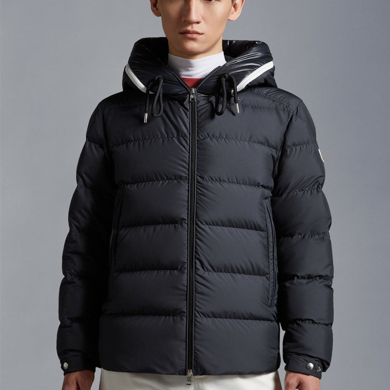 Men's Warm Jacket with Hood and Zipper Cardere Jacket