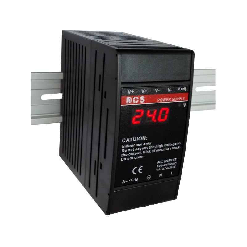 Work-control special rail-type switching power supply CDR-50-24PV Voltage number explicit 24V2 1A 50W open ticket