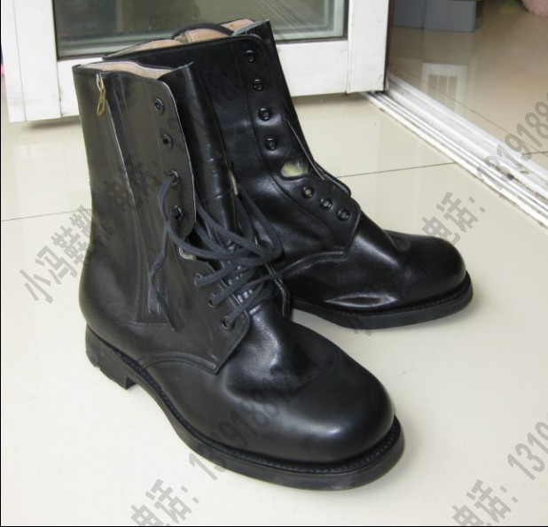 3516 plant 8 9 decades Generation 78 Winter flight boots Bull Leather Sheep Fur Integrated Men's Shoes Boots Winter Fly