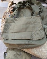 Stock 3536 factory 1970 65 kale small satchel schoolbag military satchel red age nostalgic classic