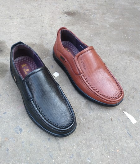 2018 new emperor tide leisure business real cowhide men's single-layer leather shoes cowhide shoes-men's shoes Item No. A0125