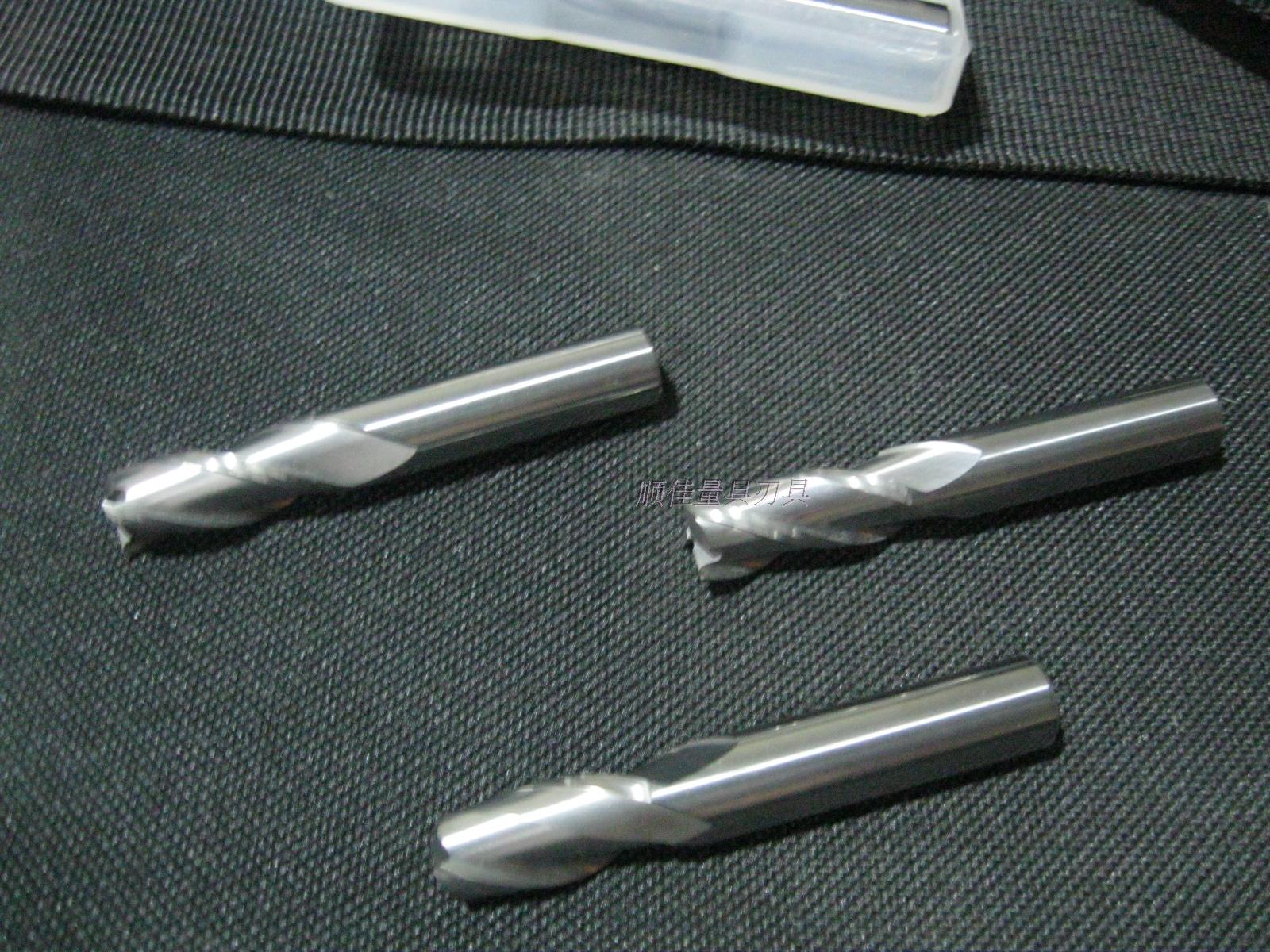 Tungsten Steel Milling Cutter Whole Hard Alloy Vertical Milling Cutter 3 Blades Keyway Milling Cutter 2 Blades 3 4 5 6 8 10 YG6X