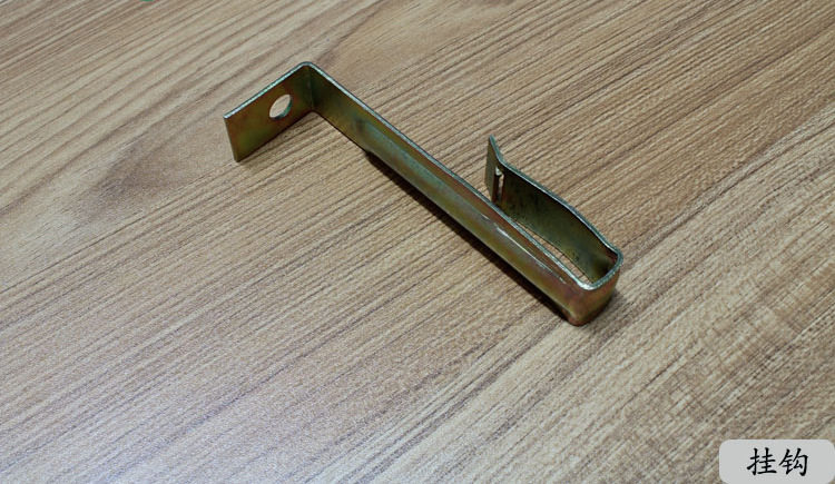 Hot sale stainless steel suspension ceiling aluminum gusset light steel dragon frame 38 large hanging baking paint quick hanging integrated ceiling adhesive hook main hanging