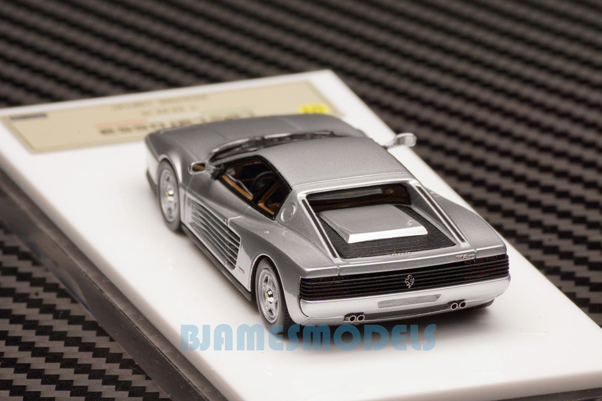 DMH 1/64 Ferrari Testarossa Silver 1984 Resin models limited | eBay