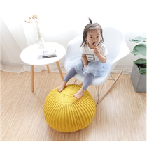 PRegio Nordic INS Pune cushion knitted bean chair Indoor living room decorated with small sofa footrest short stool Large number