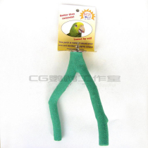SUNPET parrot with grinding claw fork stick standing stick Grinding claw stick perch Full size color random CG