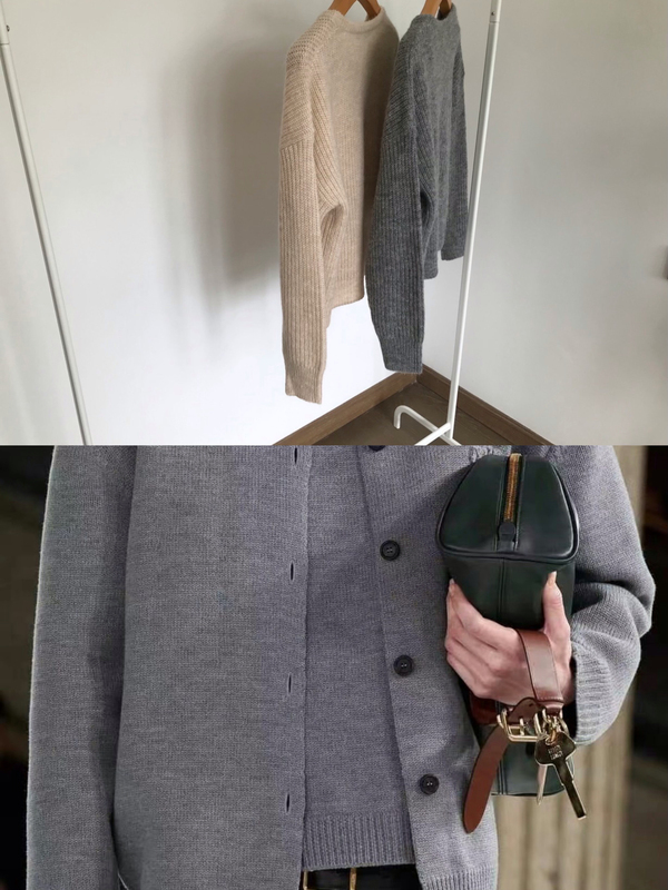 New~Je Autumn Style Alpaca Wool and Rws Certified Wool~Airy Cardigan