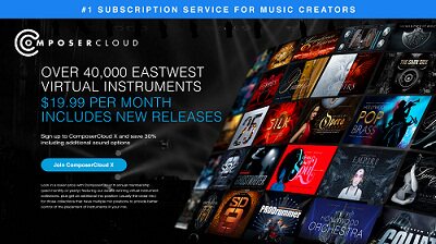 EASTWEST COMPOSER CLOUD TIMBRE SUBSCRIPTION