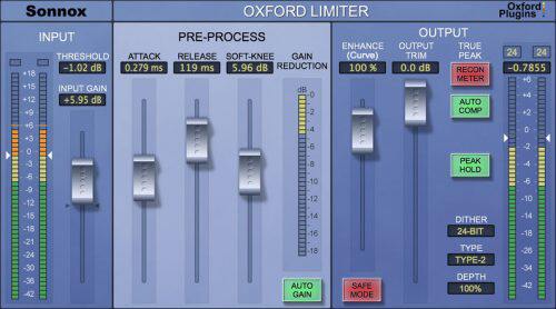 Sonnox Oxford effect plugin Oxford Limiter plug-in software-Taobao