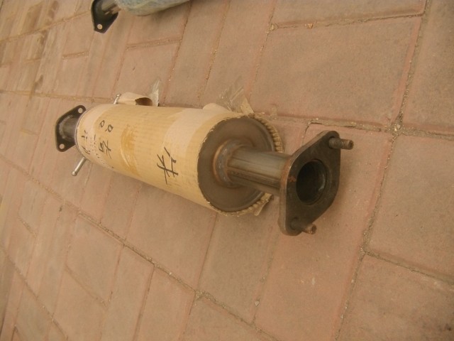 Chery QQ6 mid-section exhaust pipe silencer silencers