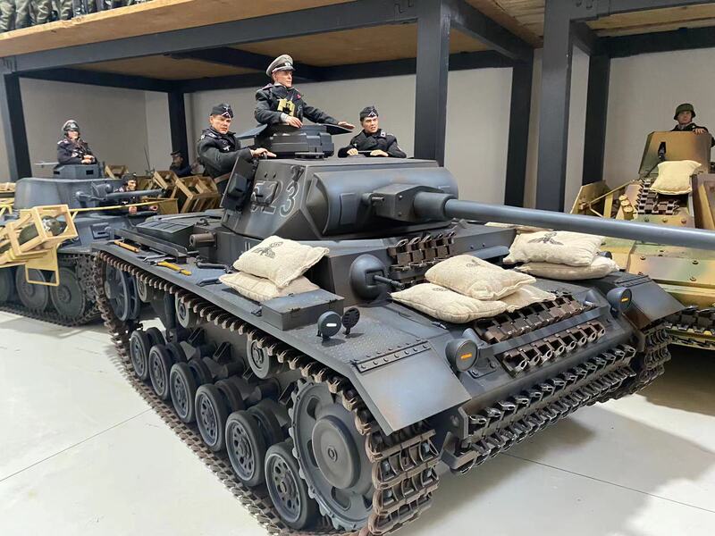 Vehicle Factory No. 3 Tank Toy Model 1/6 Soldier Tank Vehicle