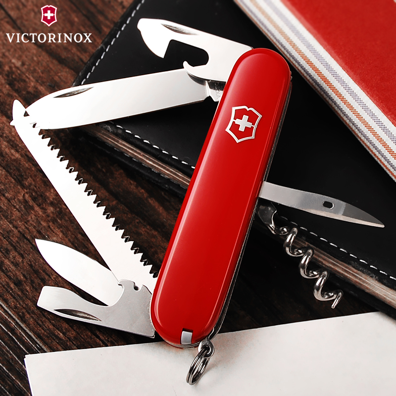Original Vickers Swiss Army Knife 91MM Red Camper 1 3613 Outdoor Multifunctional Knife