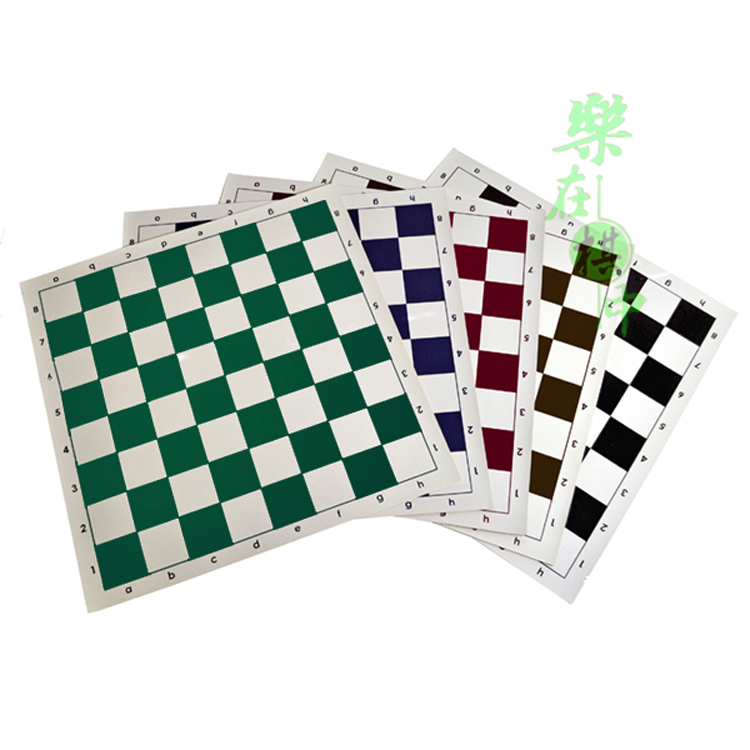 Standard match special (leather chess chessboard) big and small number single board not worthy of pawns