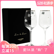 Japan NARUMI Tinnitus Snowflake and Stars Wine Water to the Cup Friends birthday Jo relocating to the teacher