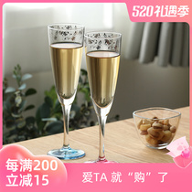 ADERIA Stizuka Heart Sketching Champagne to Cup Glass Lilly Box Fruit Players Wedding Birthday Jo Relocation