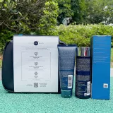 Blue diamond, питательный разглаживающий комплект для ухода за кожей, очищающее молочко, тонер, увлажняющий лосьон, 3 предмета