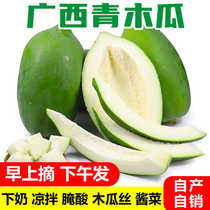 Guangxi Qingpapaya материнское нижнее молоко свежие овощи папайя мариновый фруктовый салат охладить и варить суп молоко папайя