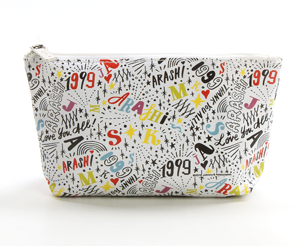 Arashi AASHI Exhibition Expo Creator Cooperative perimeter full printed make-up bag containing bag