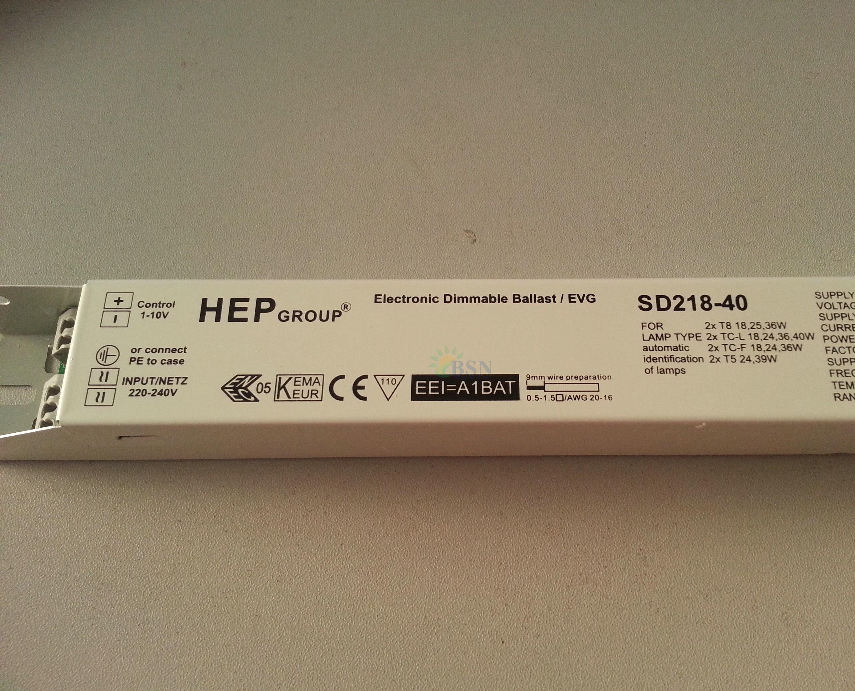 [USD 61.38] HEP ballast SD21840 18W 36W 40W 24W 39W T5 T8 fluorescent