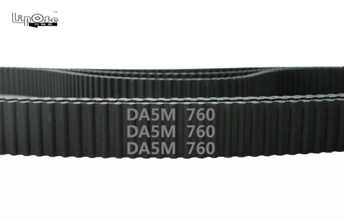 HTD двойные зубы DA5M 760 152 Зуб Cleashellagly Высокая точность синхронного синхронного промышленного промышленного ремня