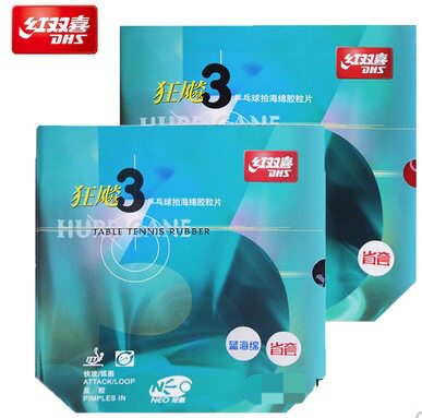 Red Double Hai Province Mad 3 Pingpong Rubber Rubber Rubber Rubber Rubber Rubber by 3NEO Blue Sponge Neo Province