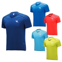 Zhangzhou Table Tennis Super Butterfly Table Tennis Conserve Short sleeves T-shirt round collar sports cardigan speed dry